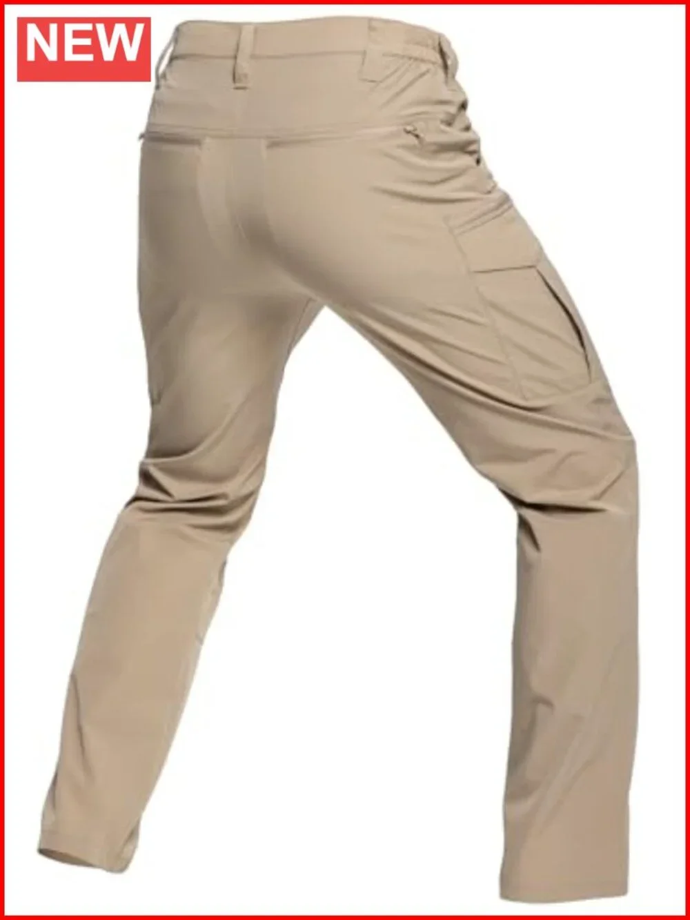 Men's Quick Dry Tactical Hiking Pants Water Resistant Lightweight Cargo Work